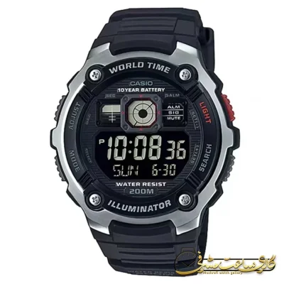 ساعت مچی کاسیو کامپیوتری مردانه Casio AE-2000W-1BVDF
